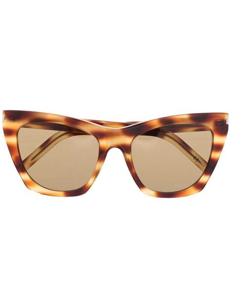 Saint Laurent Tortoise Sunglasses .